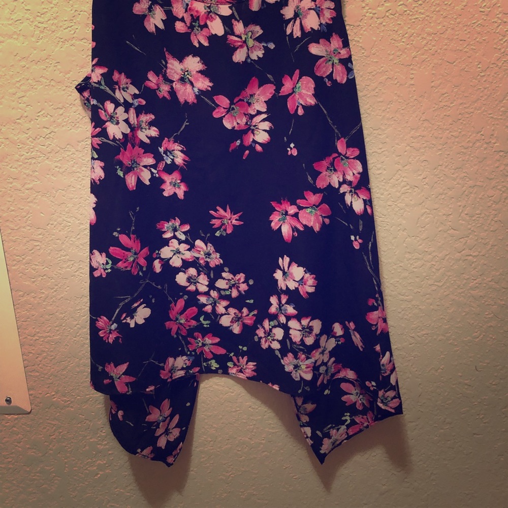 Floral tank top